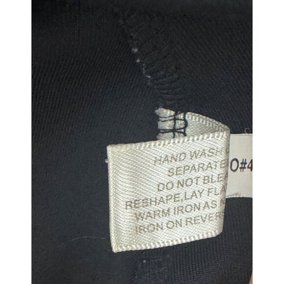 Boston Proper Black Laser Cut Long Sleeve Zip Jacket w/Pockets Sz XS Athleisure - Picture 9 of 10